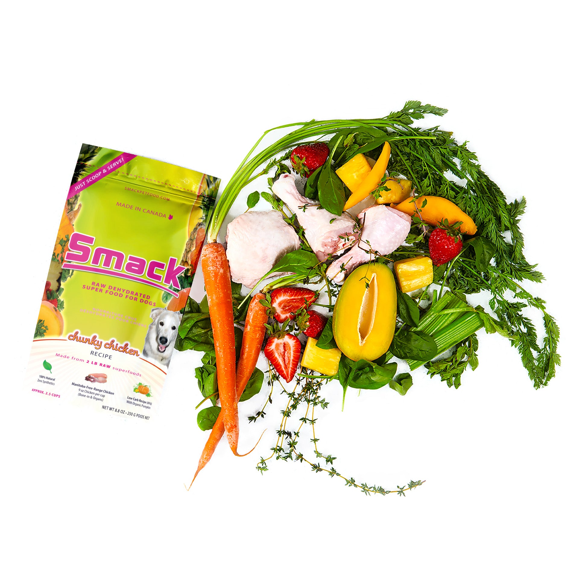 Smack Raw Dehydrated Dog Food